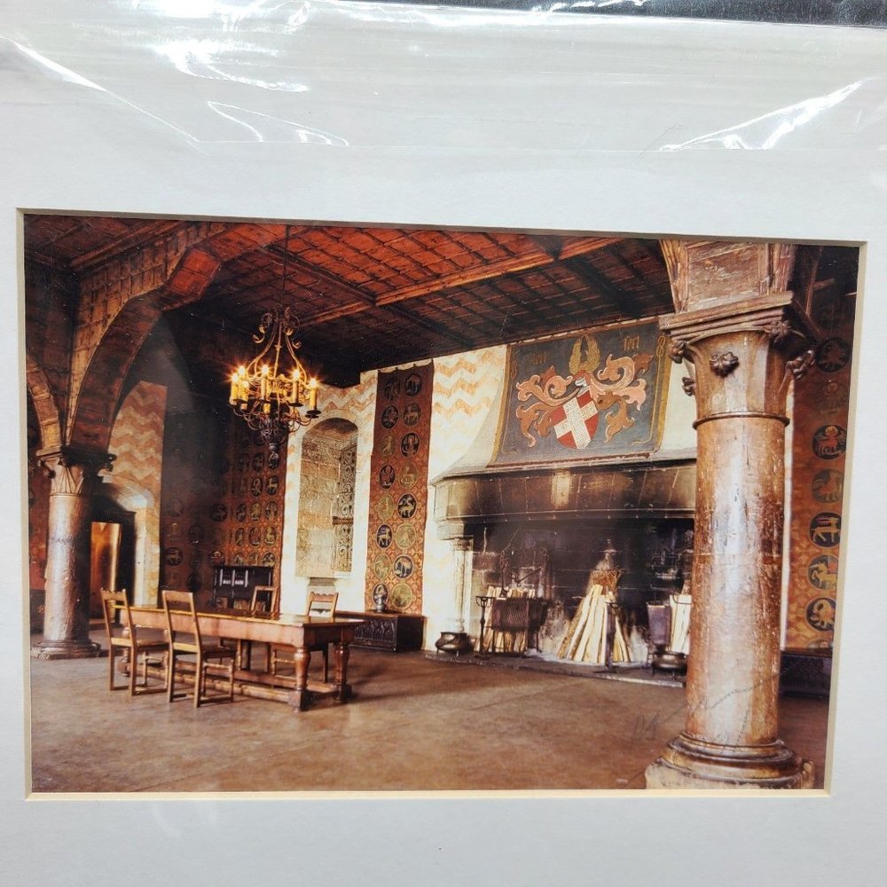 Andy Marquez Print Chillon Castle Montreux Switzerland "Reservations Required" - Picture 5 of 9